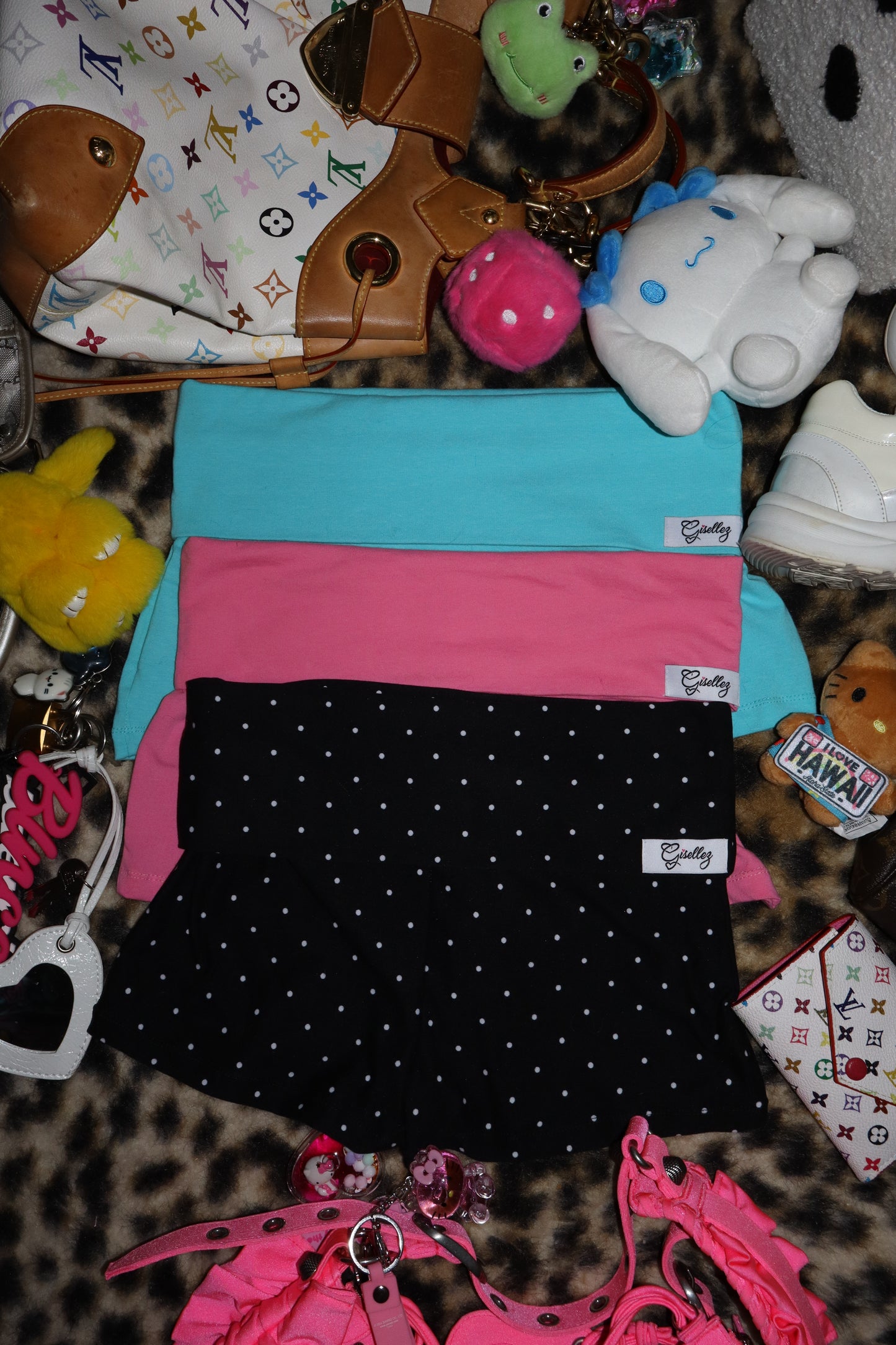Foldover Low Rise Shorts