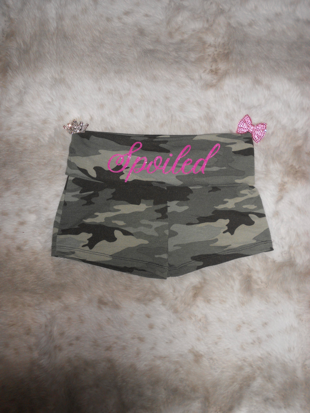 Custom Y2K Low Rise Foldover Shorts | Handmade Micro Shorts | Personalized Text (Copy)
