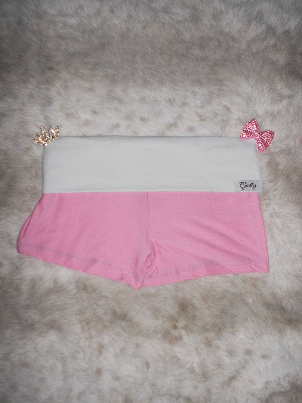 Custom Y2K Low Rise Foldover Mini Shorts | Handmade Hot Shorts | Personalized Text