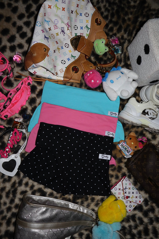Foldover Low Rise Shorts