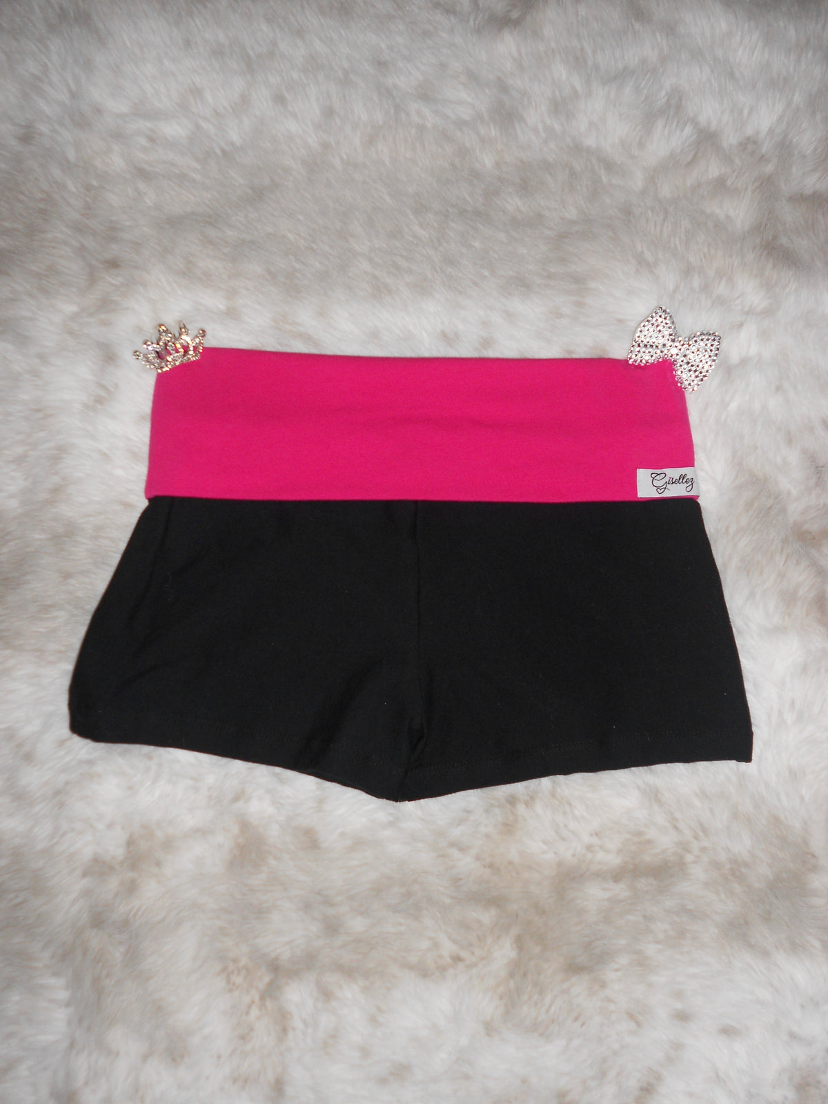 Custom Y2K Low Rise Foldover Mini Shorts | Handmade Hot Shorts | Personalized Text