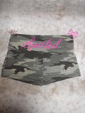 Custom Y2K Low Rise Foldover Shorts | Handmade Micro Shorts | Personalized Text (Copy)