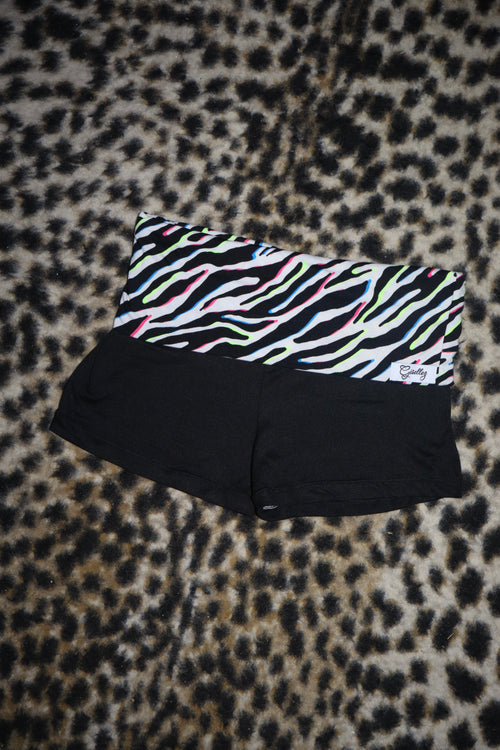 Custom Y2K Low Rise Foldover Mini Shorts | Handmade Hot Shorts | Personalized Text